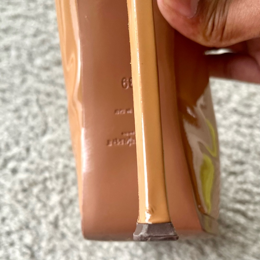 Saint Laurent Tribtoo 105 Nude Patent Leather Pumps EU 39/US 8.5 w/Original Box - Picture 9 of 16